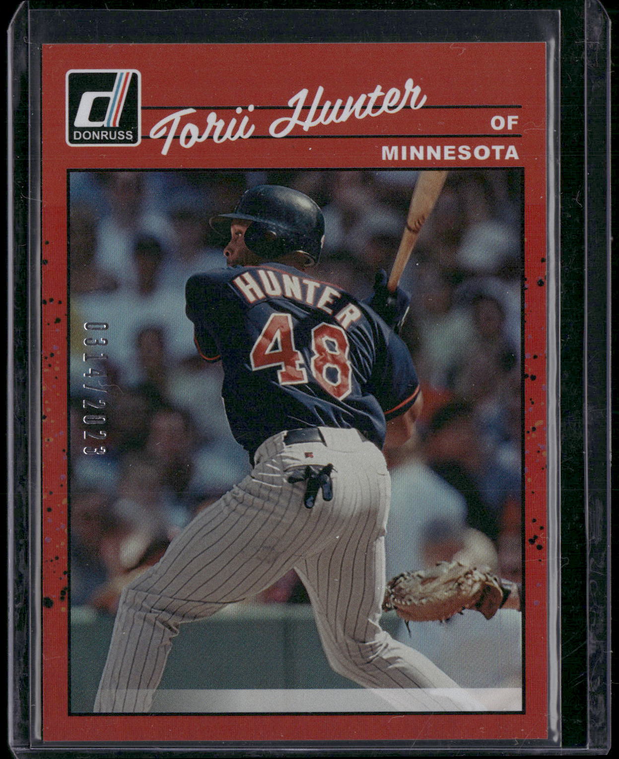 2023 Donruss #272 Torii Hunter Holo Red #/2023