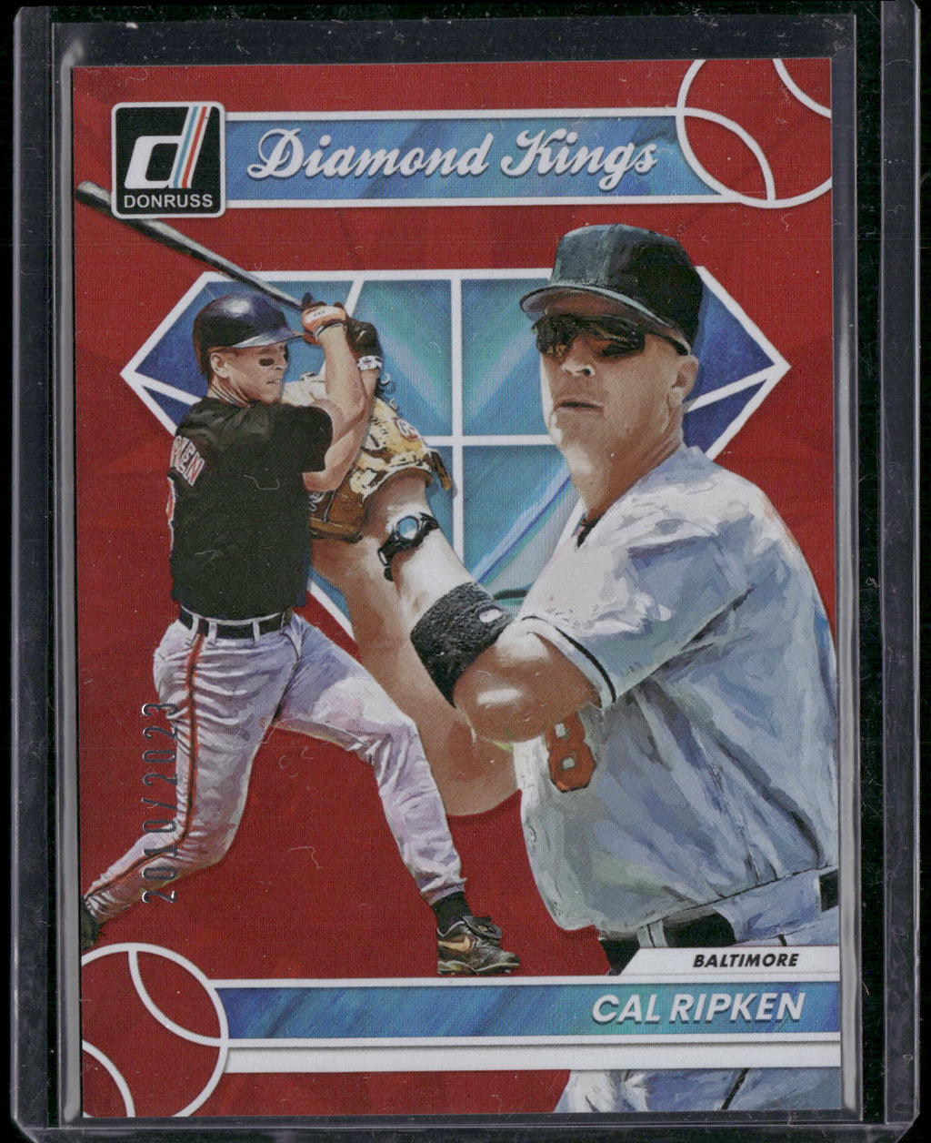 2023 Donruss #8 Cal Ripken Holo Red #/2023