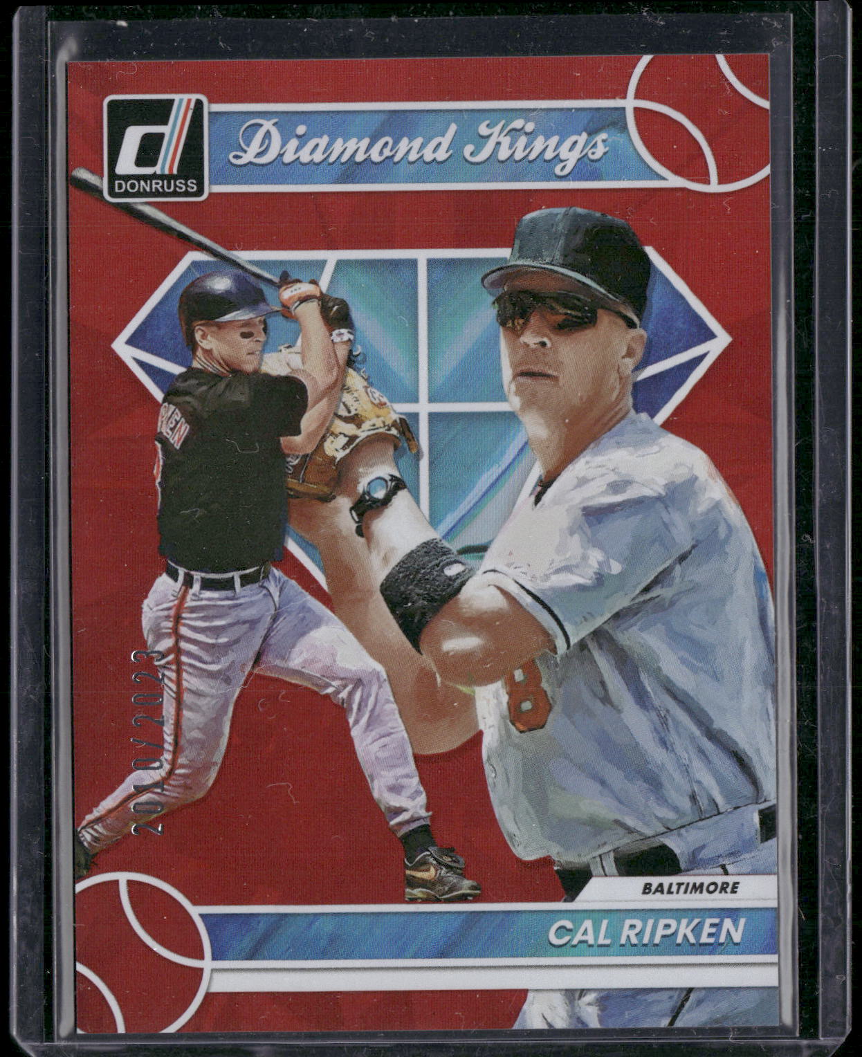2023 Donruss #8 Cal Ripken Holo Red #/2023