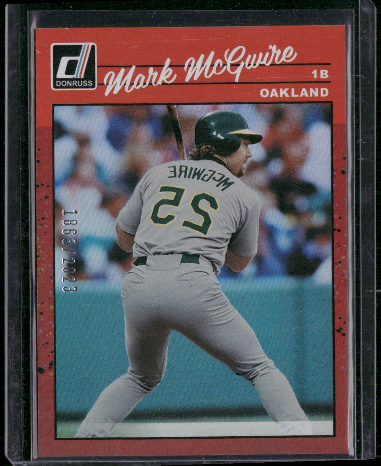 2023 Donruss #264b Mark McGwire Holo Red #/2023