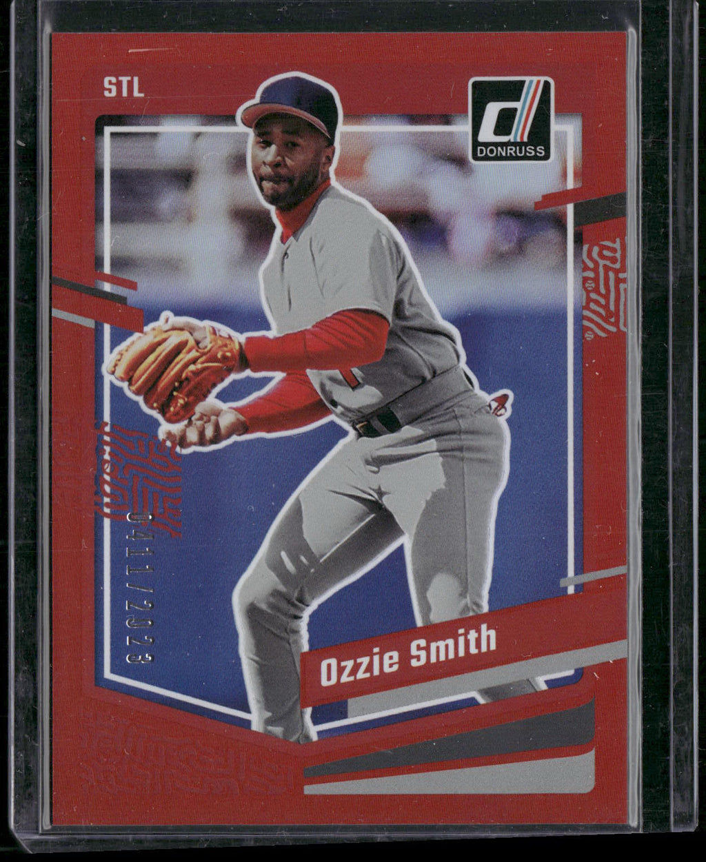 2023 Donruss #211 Ozzie Smith Holo Red #/2023