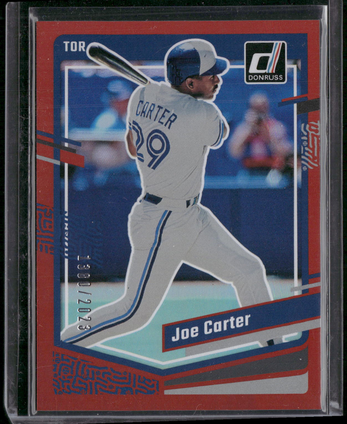 2023 Donruss #220 Joe Carter Holo Red #/2023