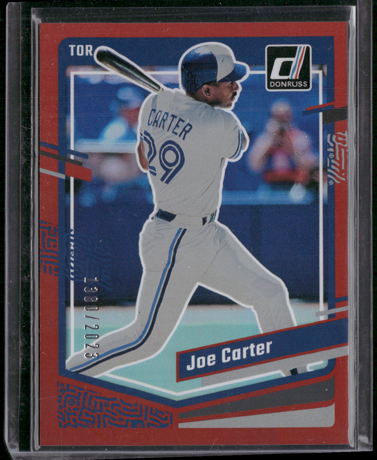 2023 Donruss #220 Joe Carter Holo Red #/2023
