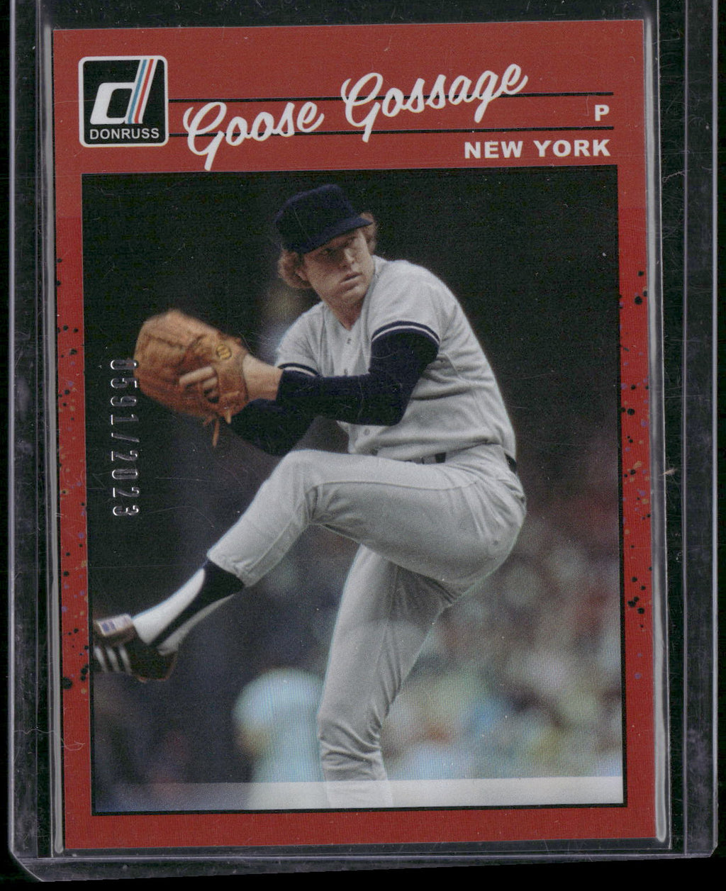 2023 Donruss #286 Goose Gossage Holo Red #/2023