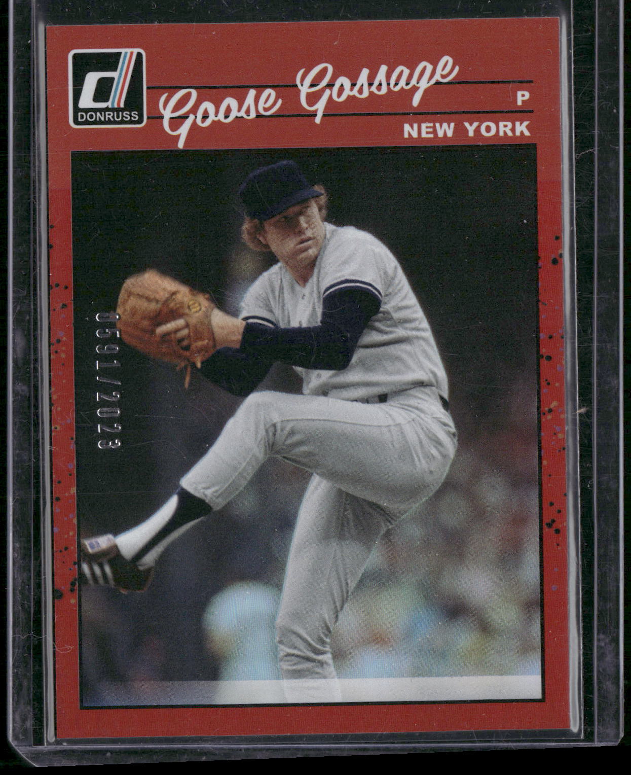 2023 Donruss #286 Goose Gossage Holo Red #/2023