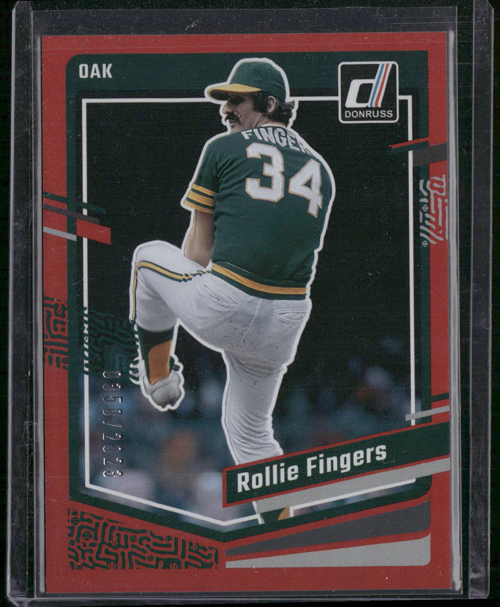 2023 Donruss #224 Rollie Fingers Holo Red #/2023
