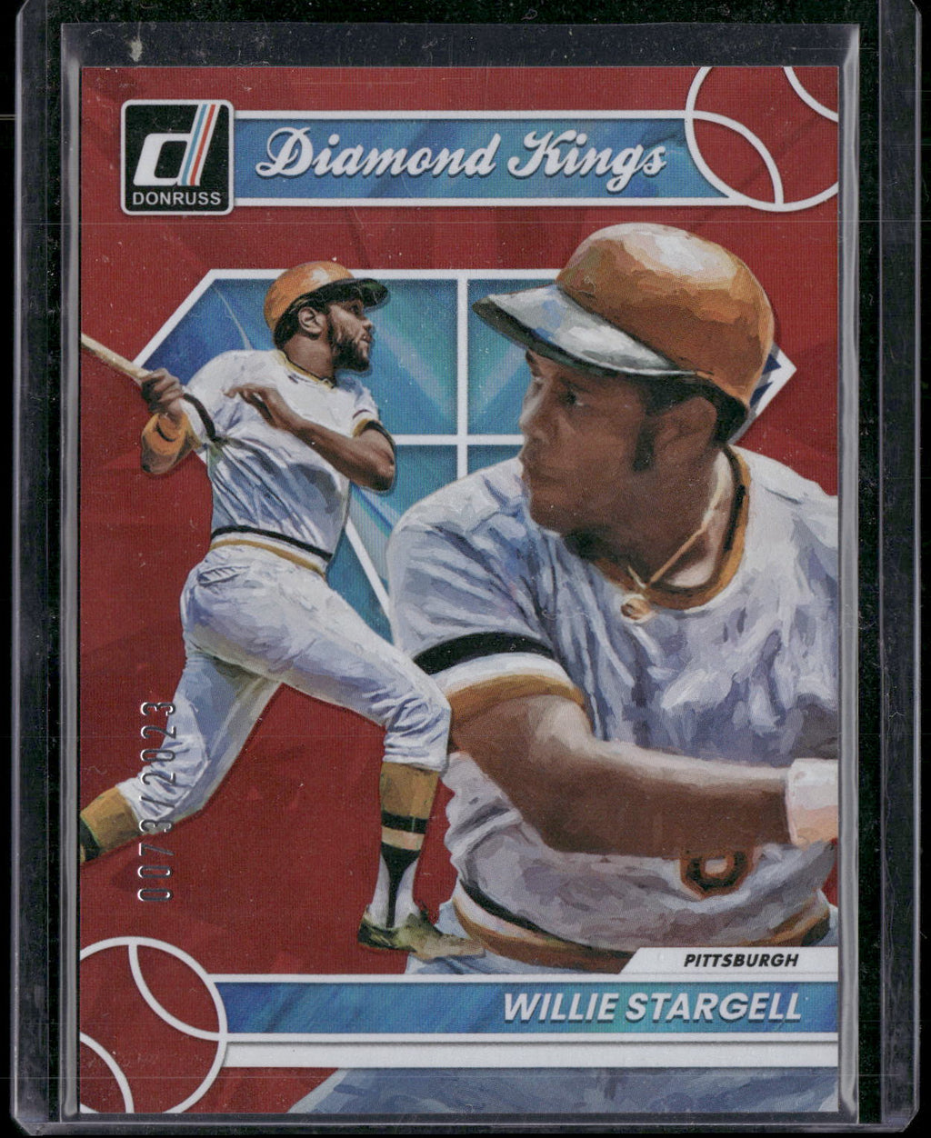 2023 Donruss #12 Willie Stargell Holo Red #/2023
