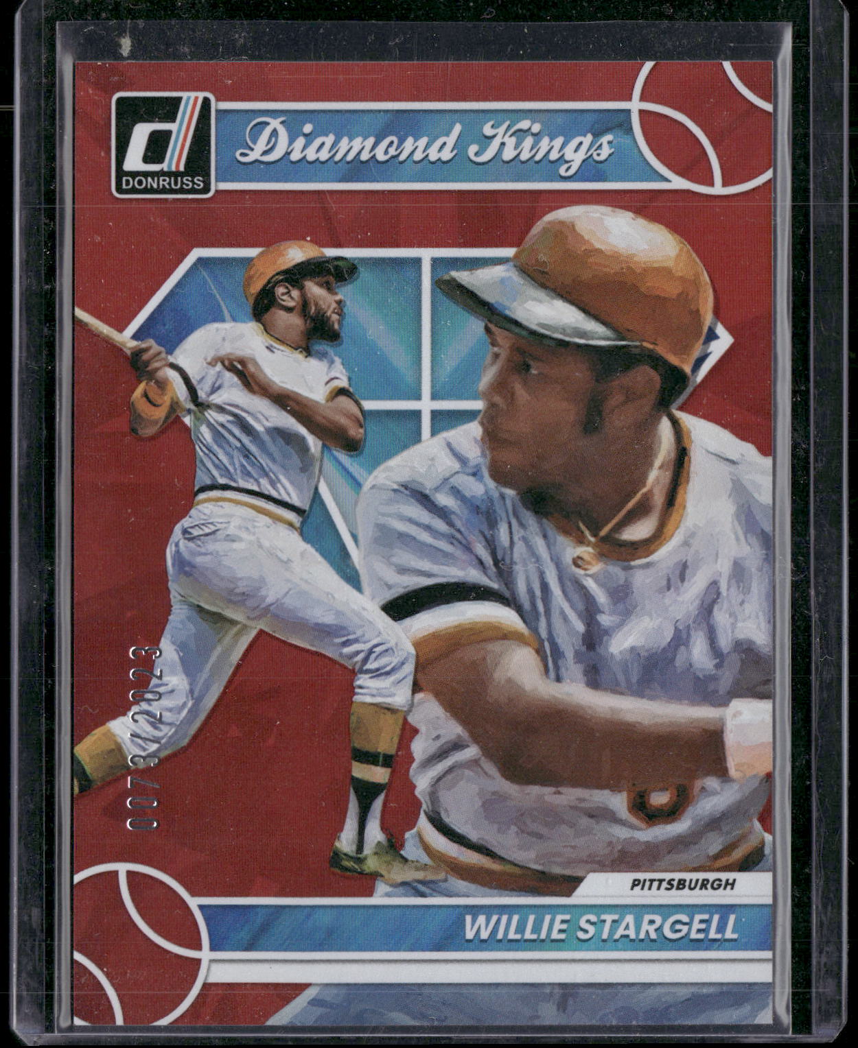 2023 Donruss #12 Willie Stargell Holo Red #/2023