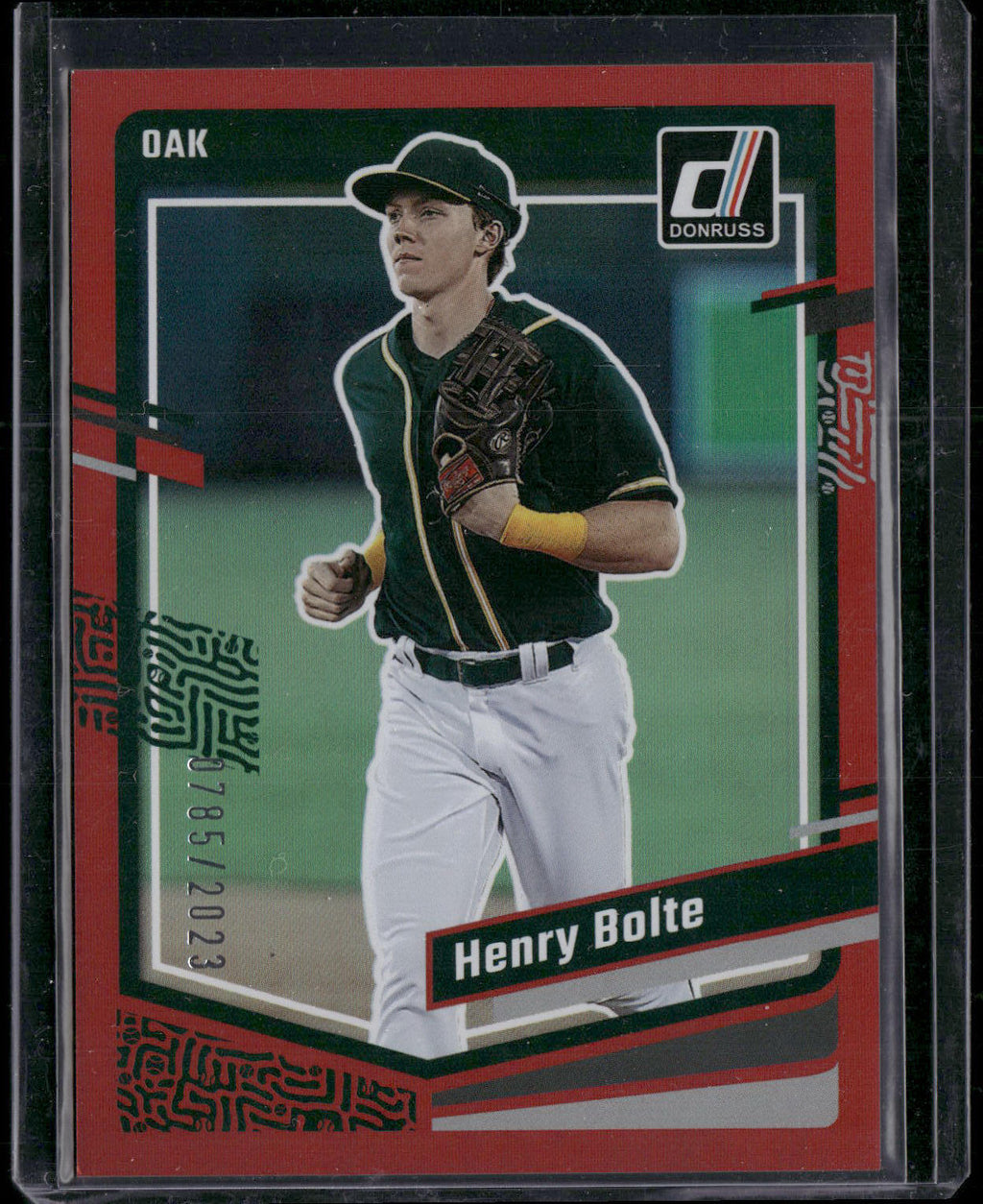 2023 Donruss #140 Henry Bolte Holo Red #/2023