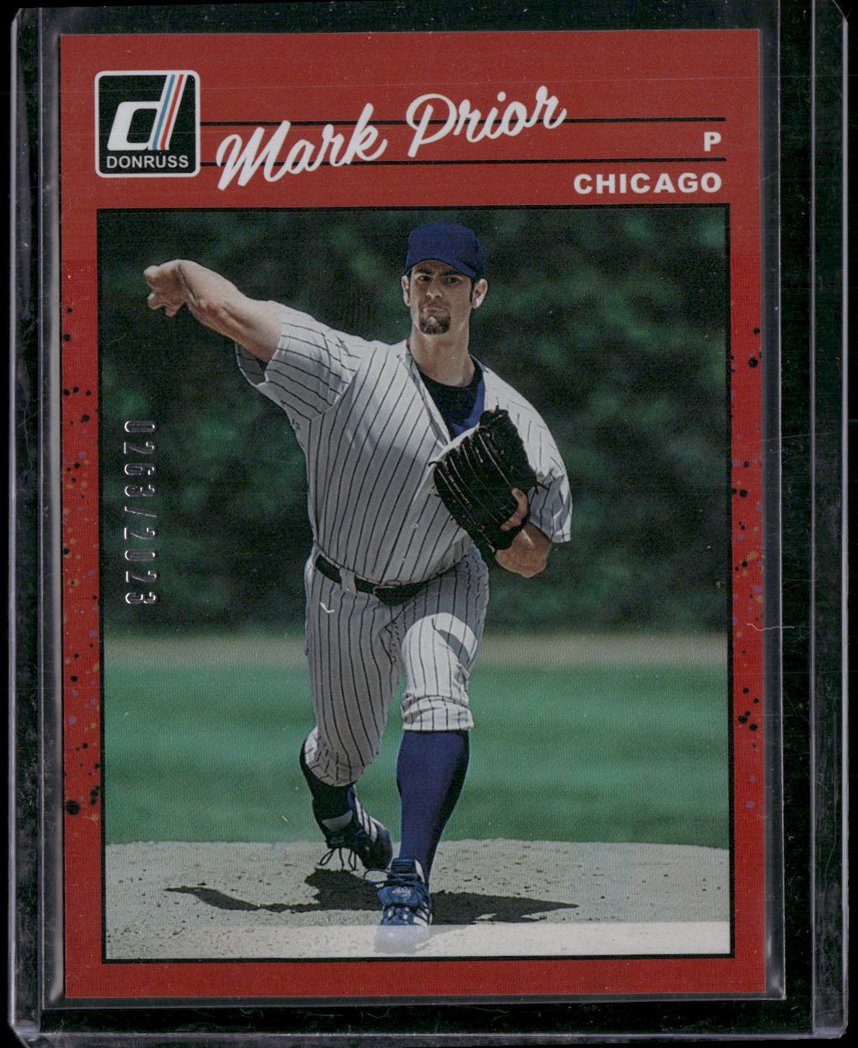 2023 Donruss #270 Mark Prior Holo Red #/2023