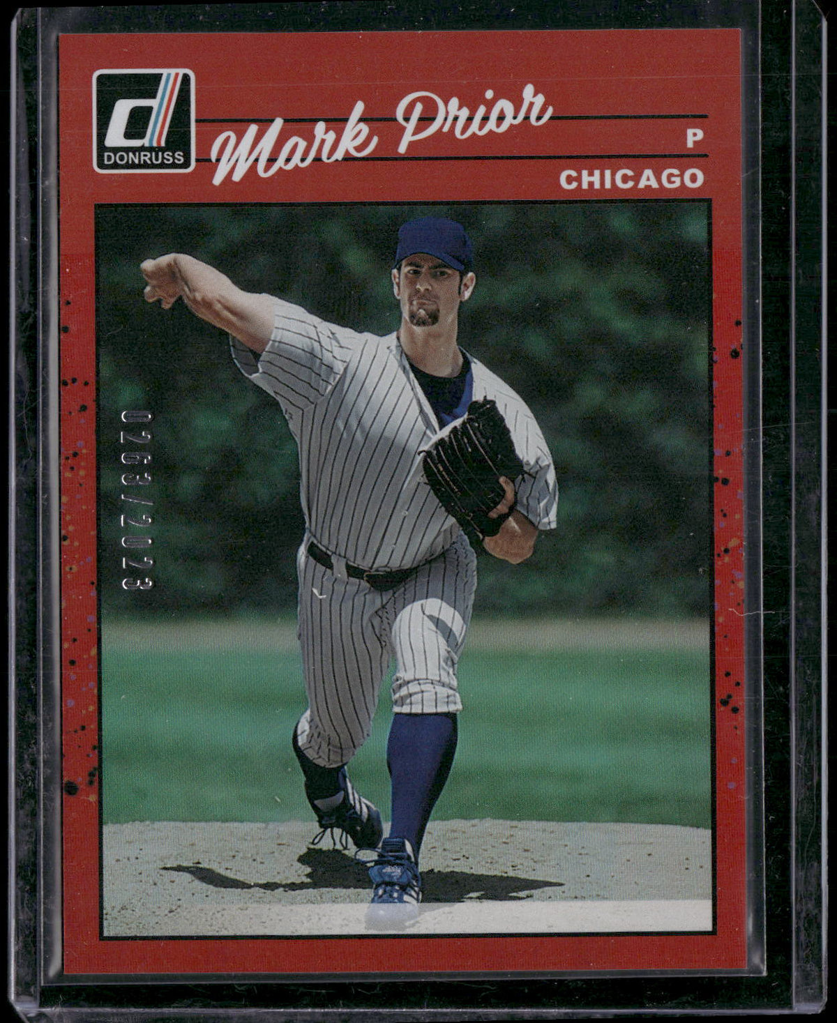 2023 Donruss #270 Mark Prior Holo Red #/2023