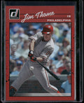 2023 Donruss #289 Jim Thome Holo Red #/2023