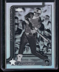 2025 Topps Chrome #267 Yordan Alvarez Negative Refractors