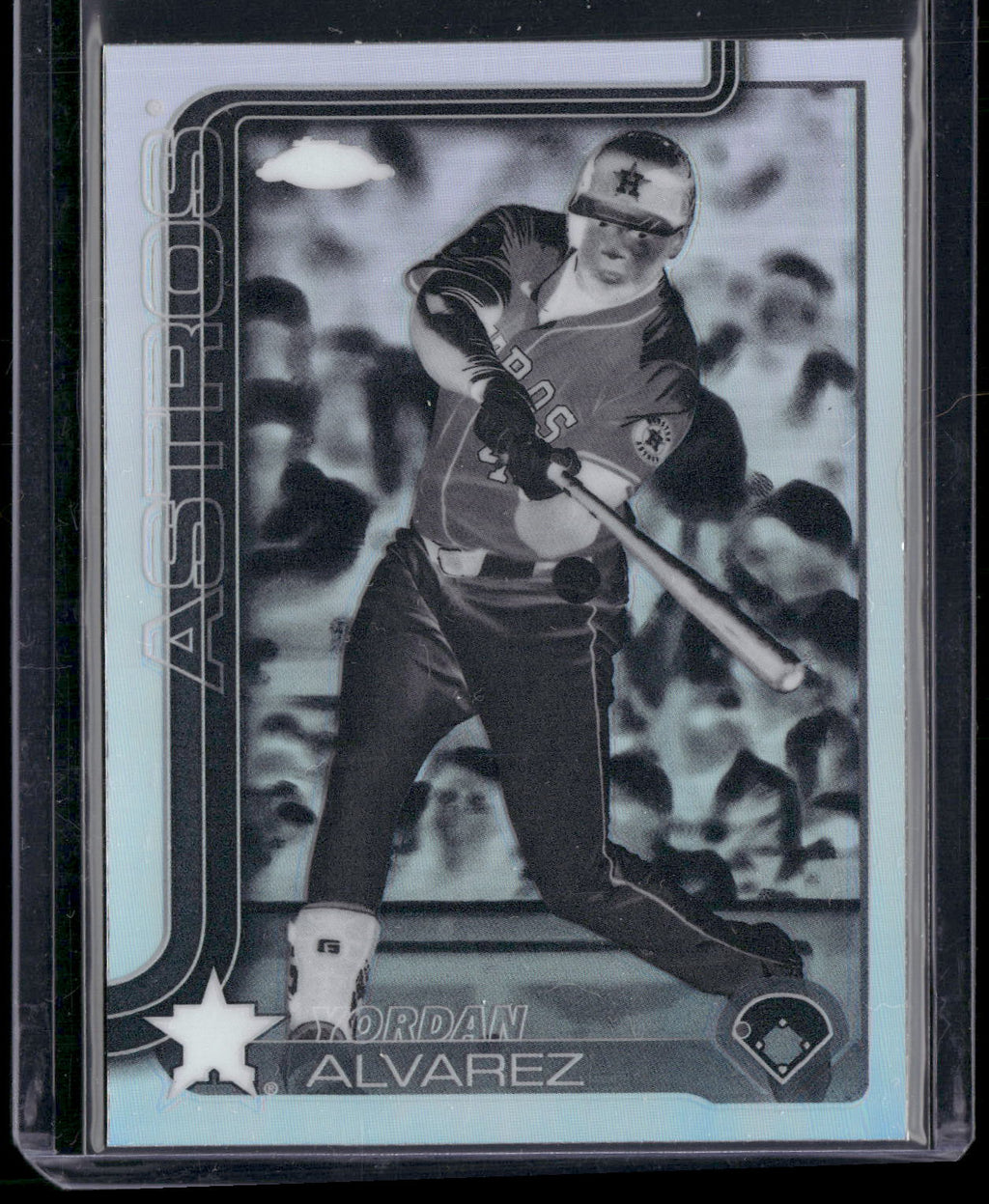 2025 Topps Chrome #267 Yordan Alvarez Negative Refractors