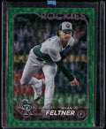 2024 Topps Update #US99 Ryan Feltner Green Crackle Foilboard #/499