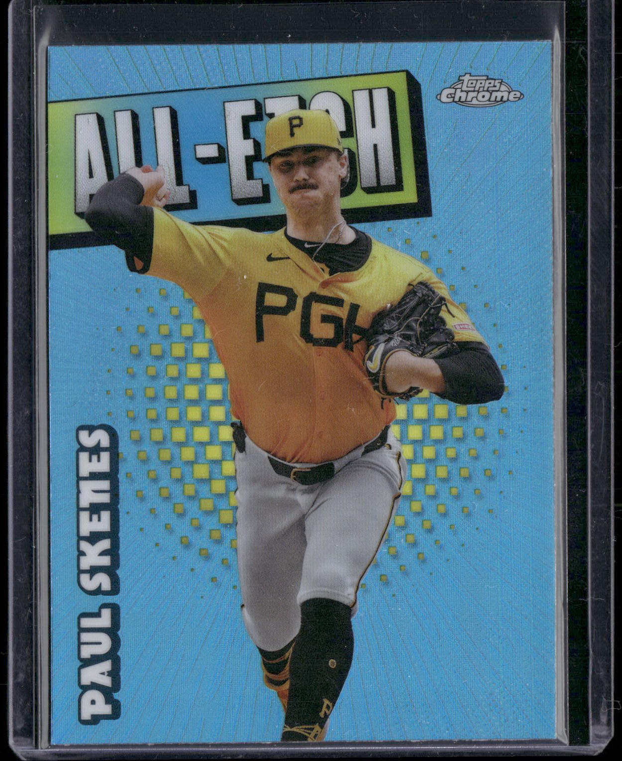 2025 Topps Chrome #CAE-18 Paul Skenes Chrome All-Etch