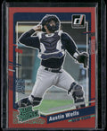 2023 Donruss #83 Austin Wells Holo Red #/2023