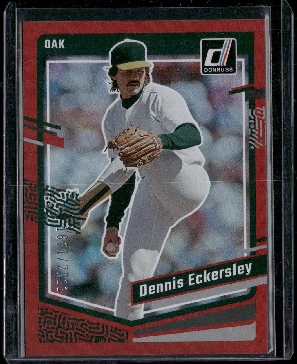 2023 Donruss #158 Dennis Eckersley Holo Red #/2023