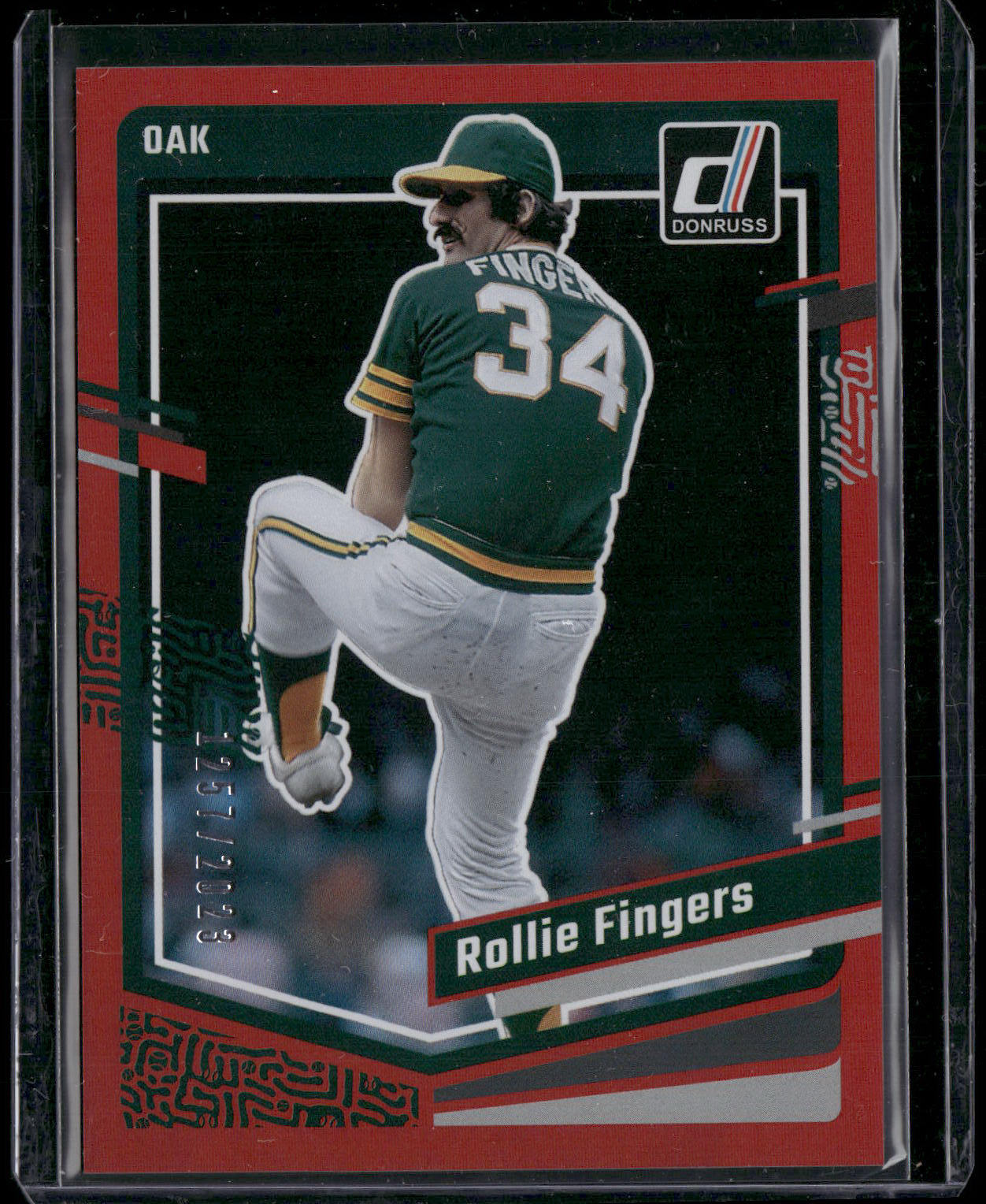 2023 Donruss #224 Rollie Fingers Holo Red #/2023
