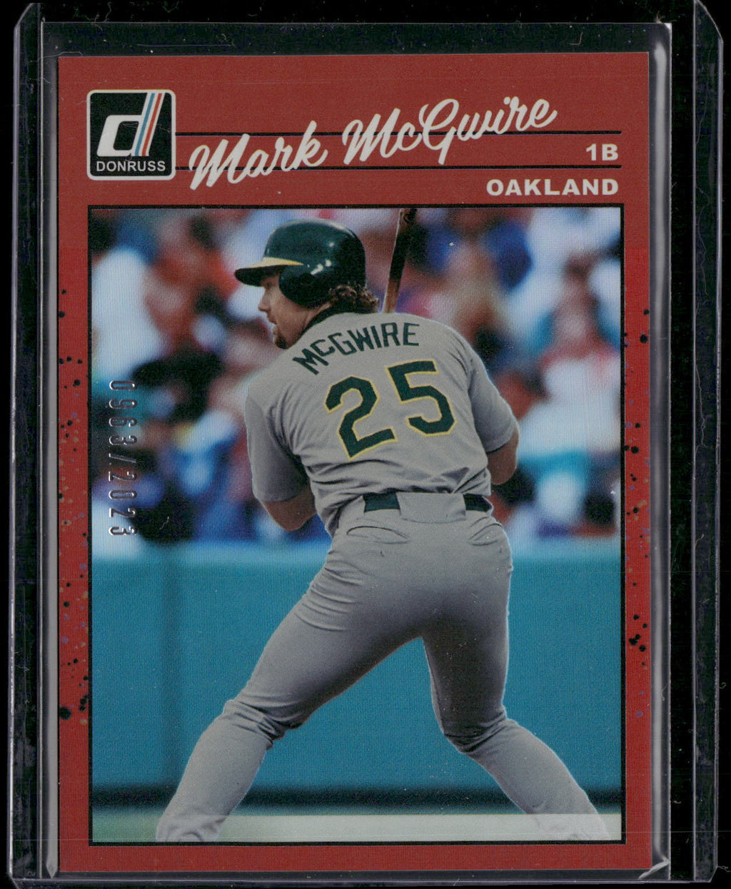 2023 Donruss #264 Mark McGwire Holo Red #/2023