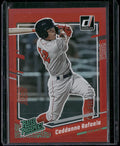 2023 Donruss #63 Ceddanne Rafaela Holo Red #/2023