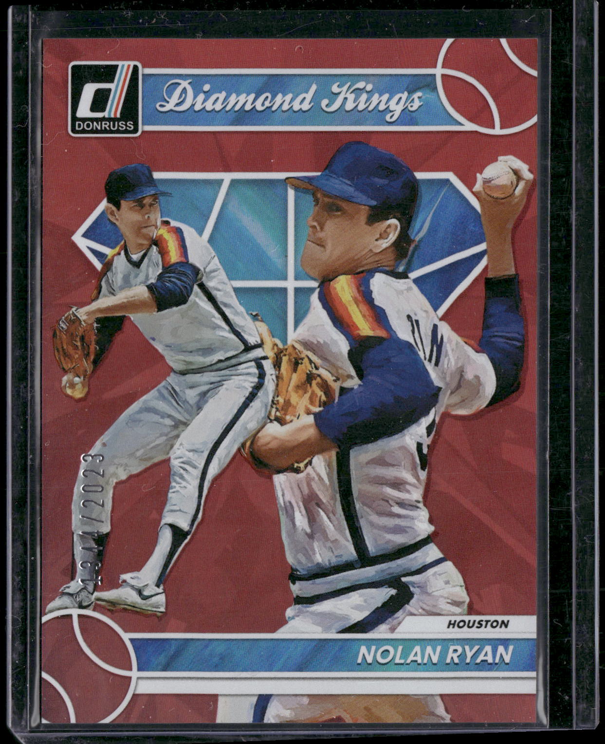 2023 Donruss #10 Nolan Ryan Holo Red #/2023