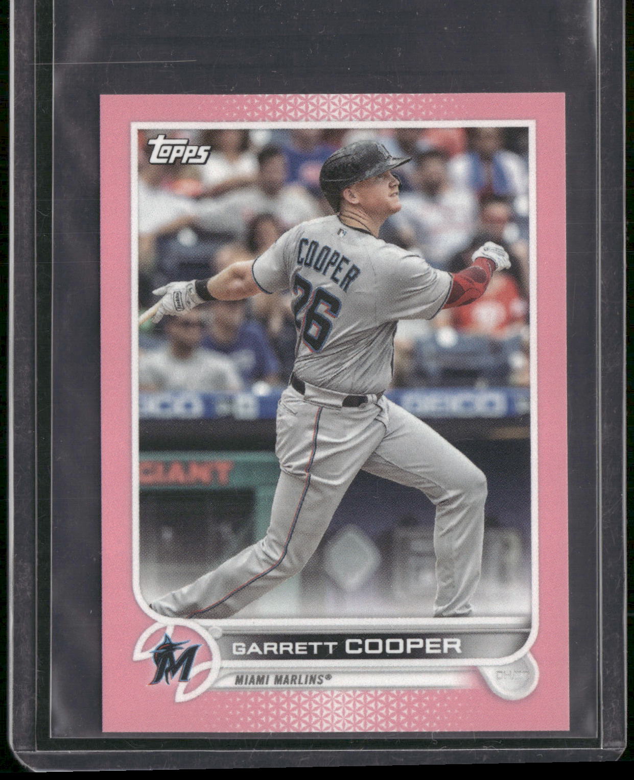 2022 Topps Mini #US271 Garrett Cooper Pink #/25