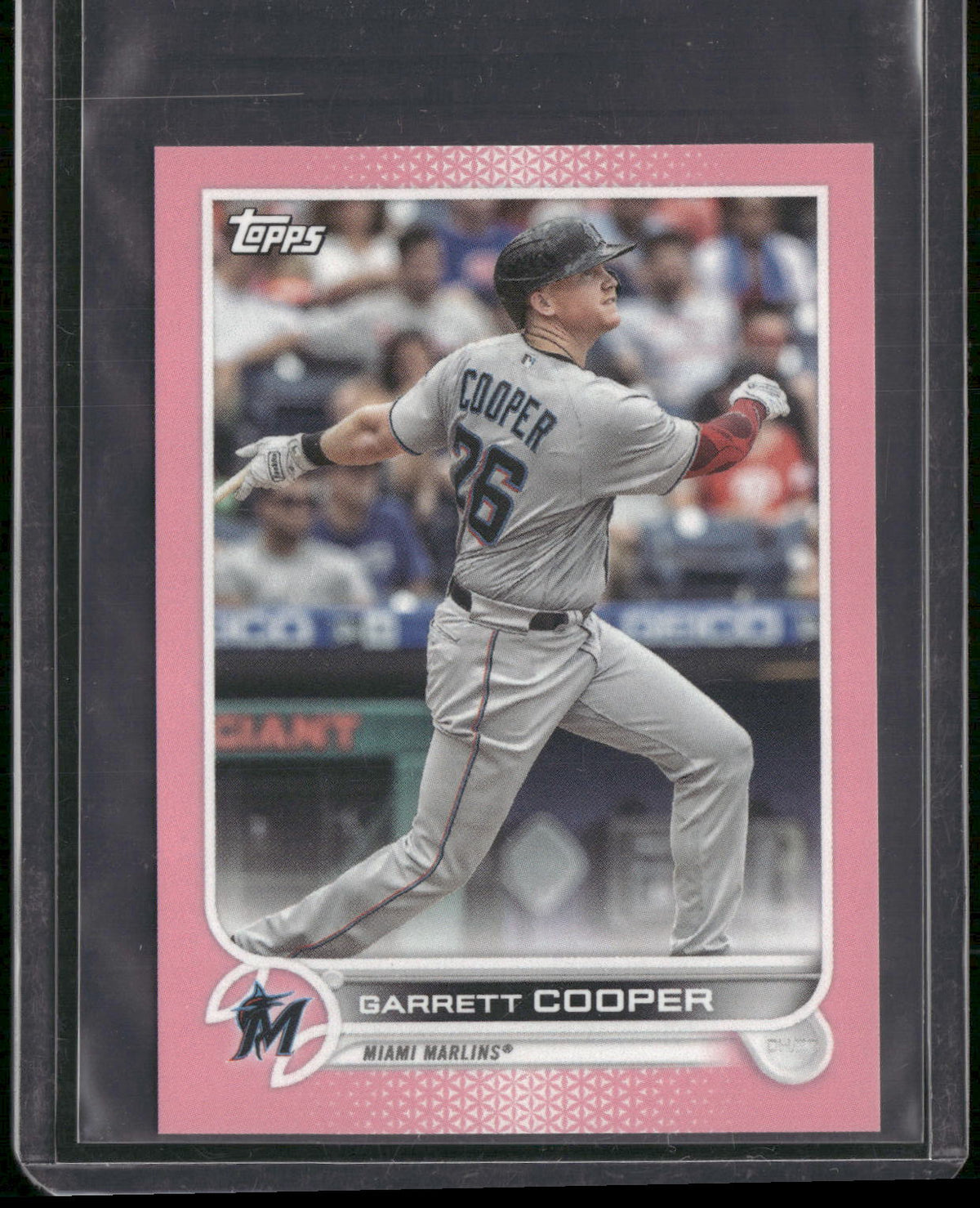 2022 Topps Mini #US271 Garrett Cooper Pink #/25