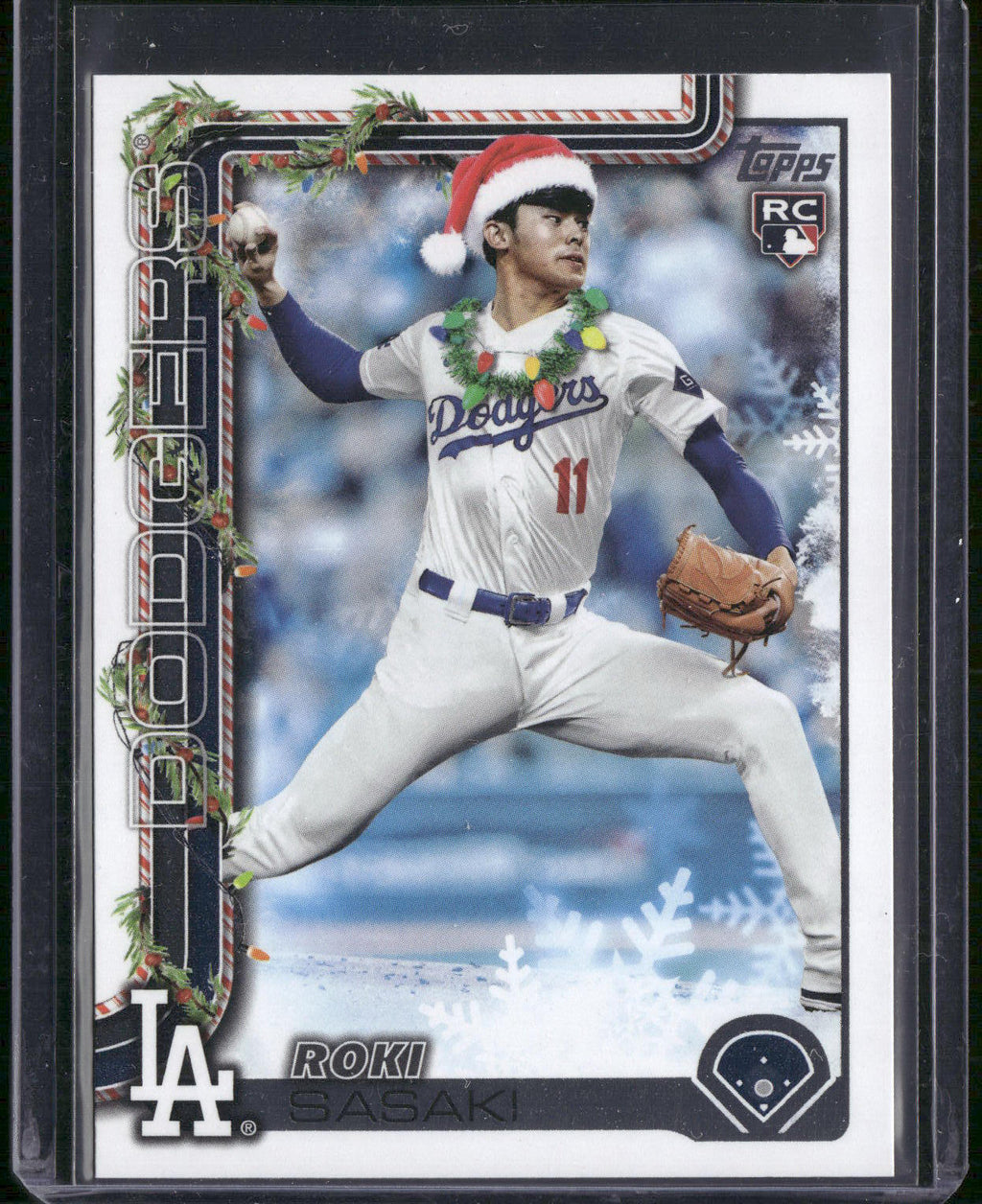 2025 Topps Holiday #H23b Roki Sasaki