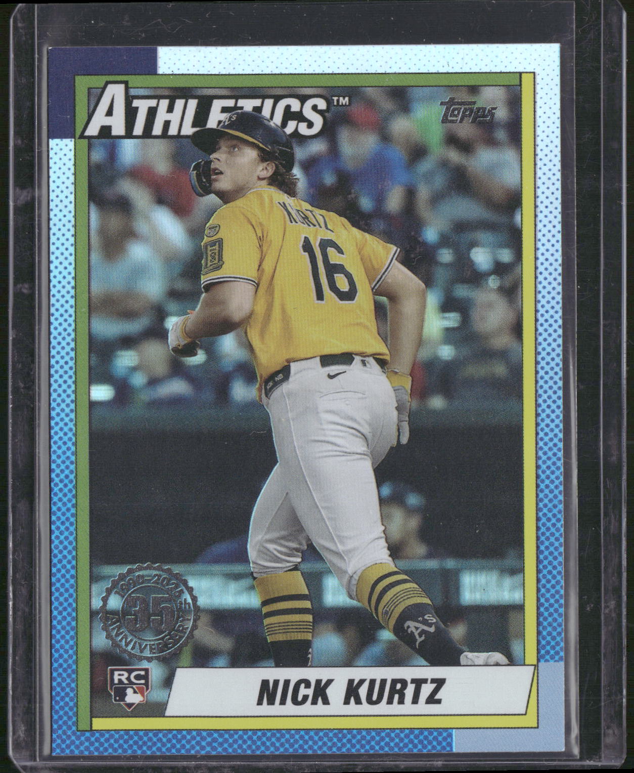 2025 Topps Update #U90-17 Nick Kurtz 1990 Topps Baseball 35th Anniversary