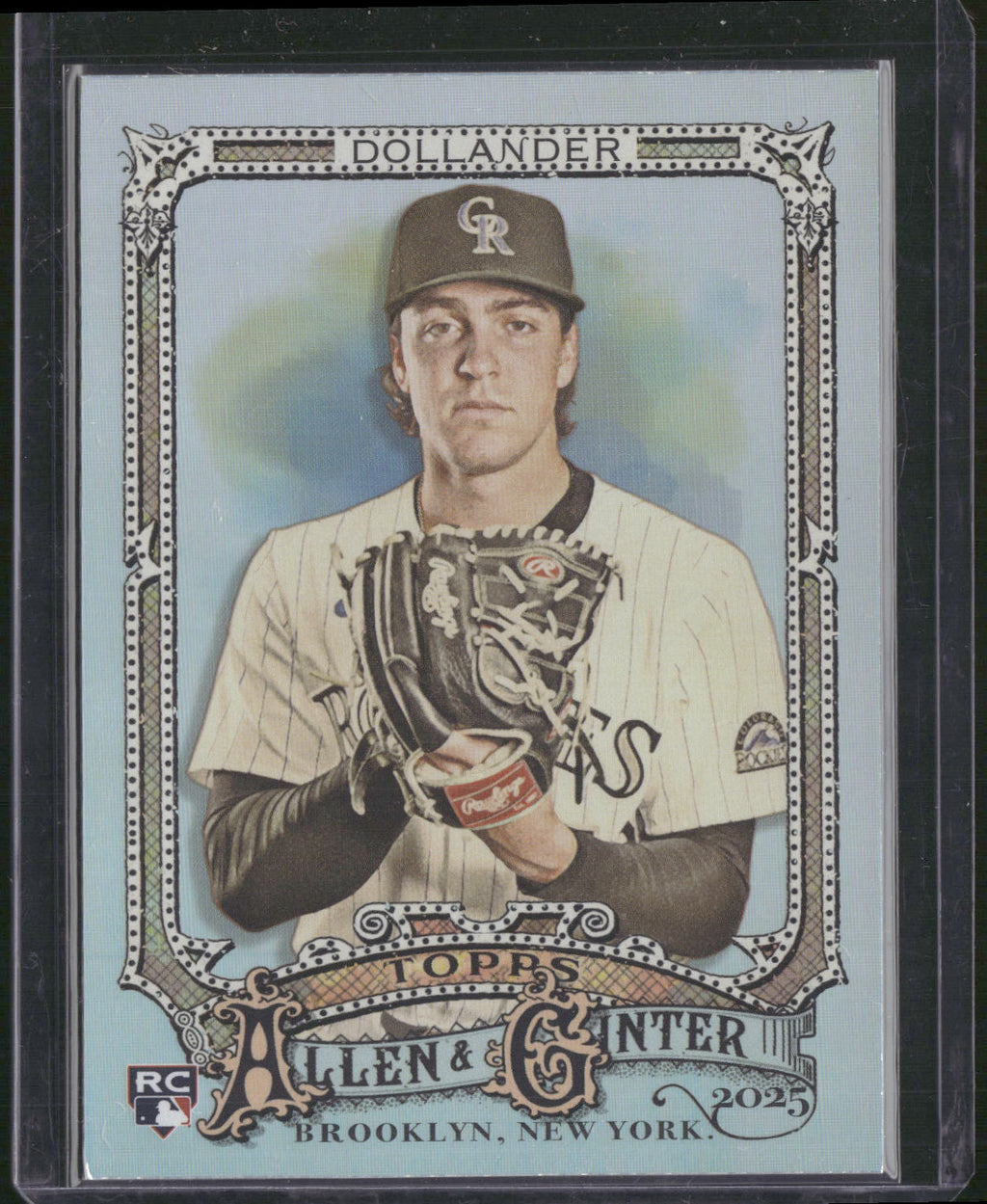 2025 Topps Allen & Ginter #217 Chase Dollander Silver Portrait