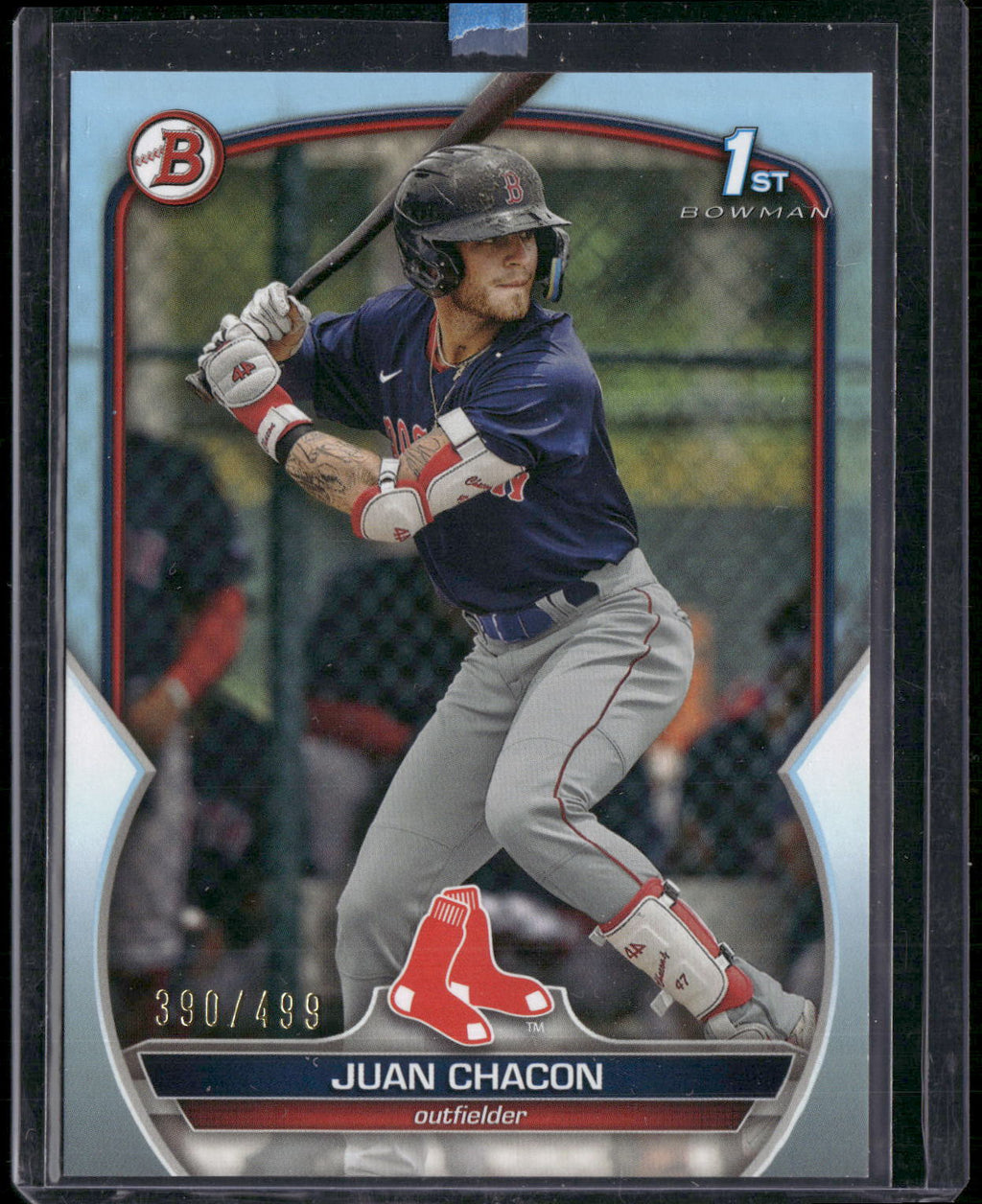 2023 Bowman #BP-105 Juan Chacon Prospects Sky Blue #/499