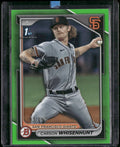 2024 Bowman #BP-96 Carson Whisenhunt Prospects Neon Green #/399