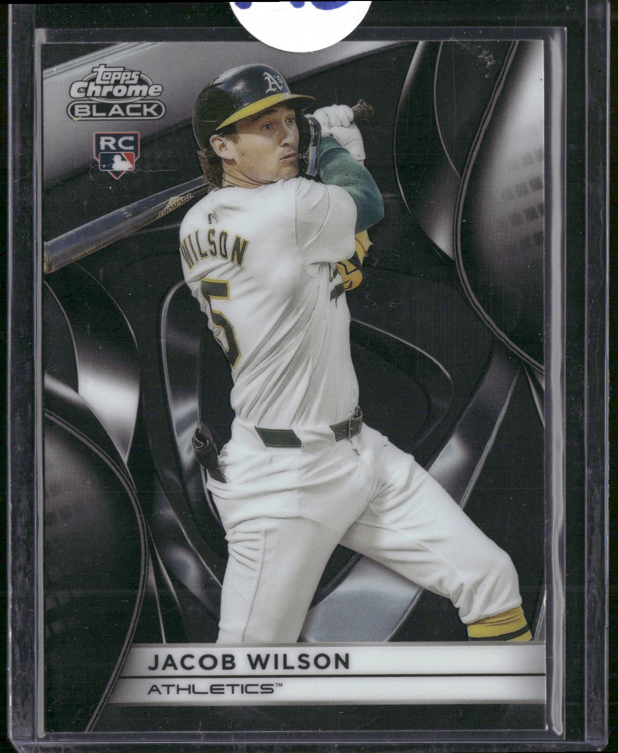 2025 Topps Chrome Black #62 Jacob Wilson