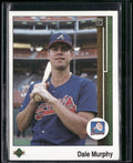 1989 Upper Deck #357b Dale Murphy