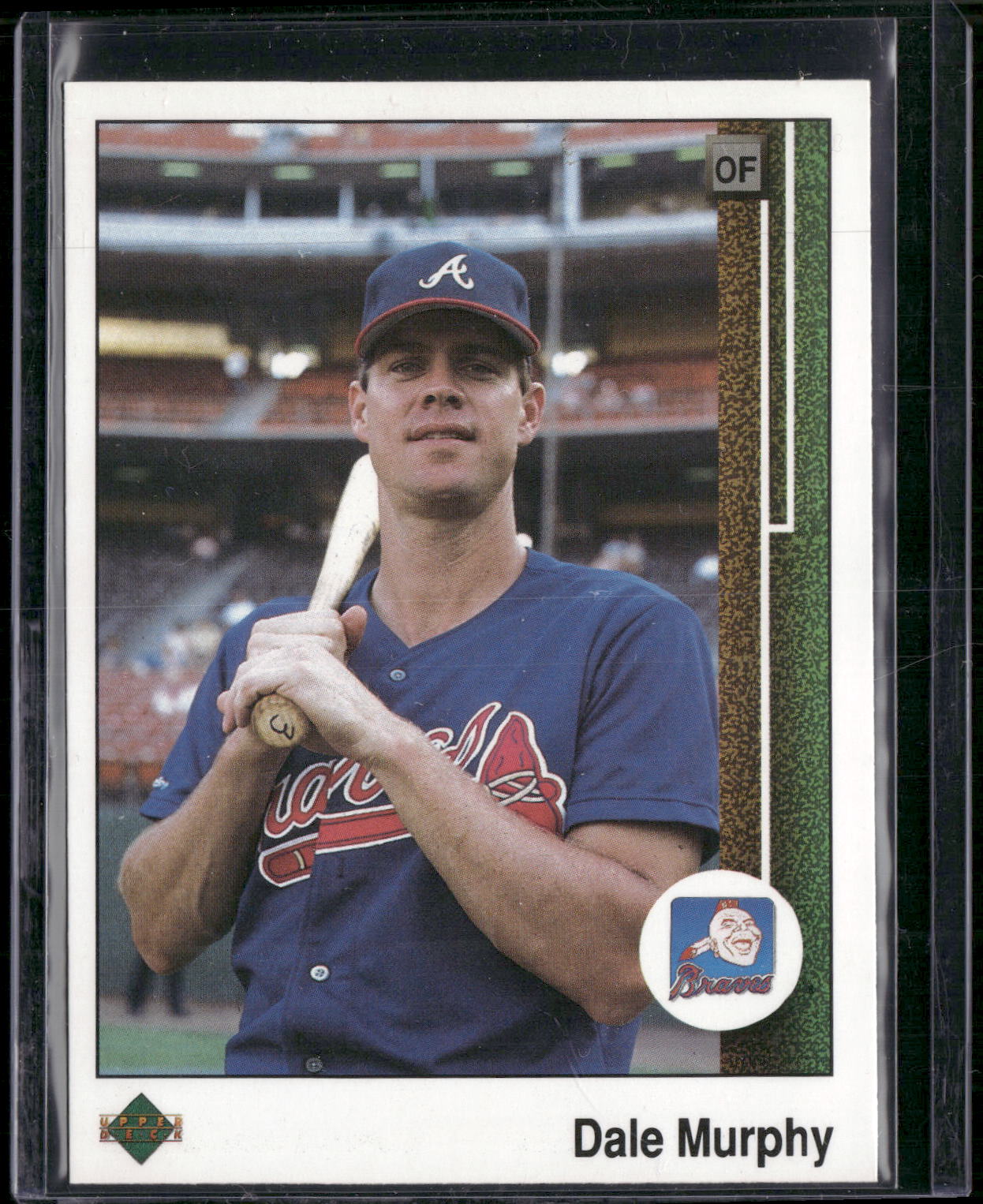 1989 Upper Deck #357b Dale Murphy