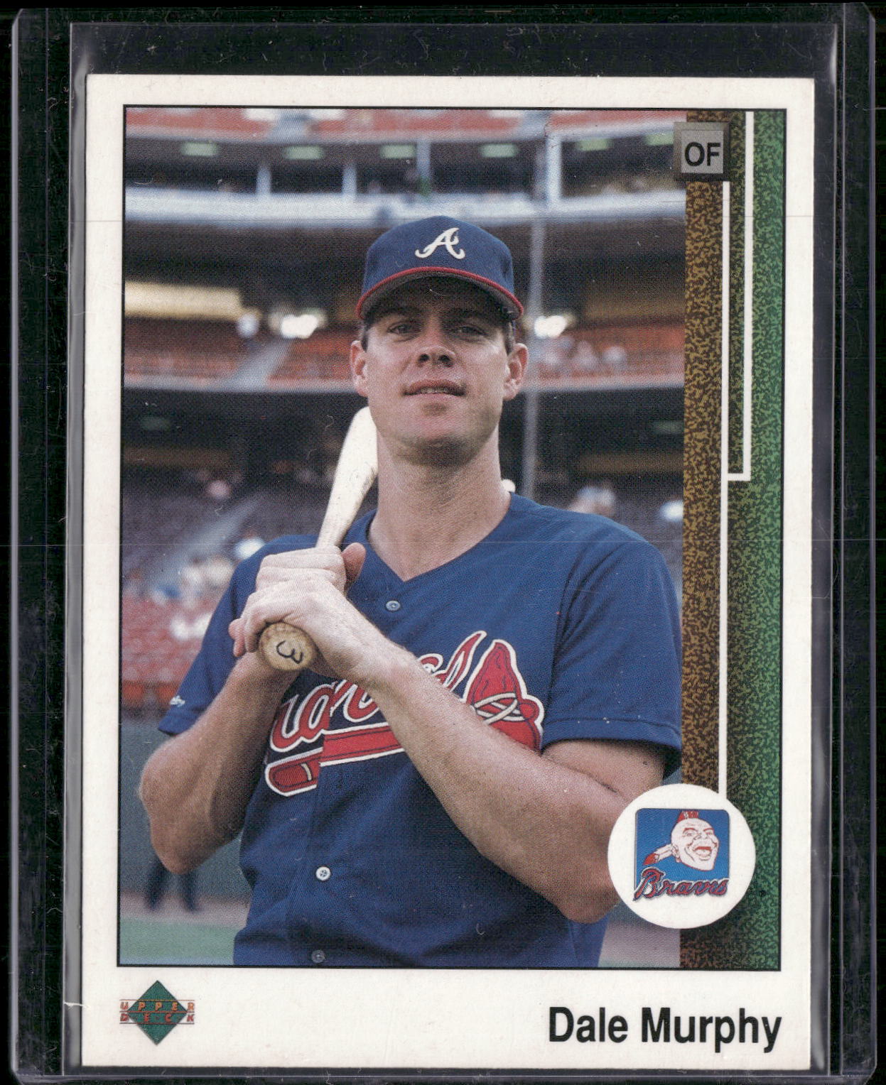 1989 Upper Deck #357b Dale Murphy