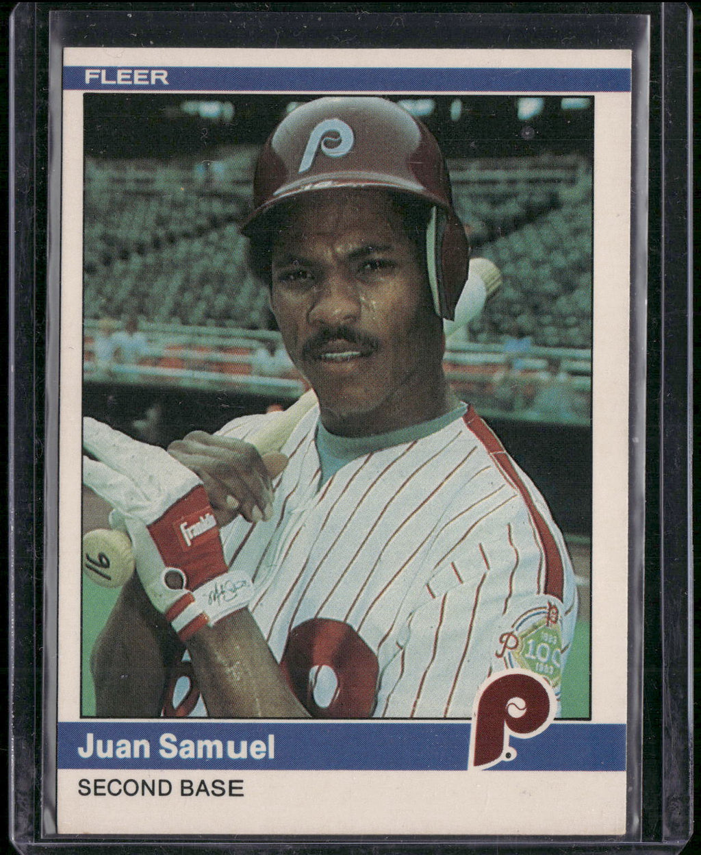 1984 Fleer #47 Juan Samuel