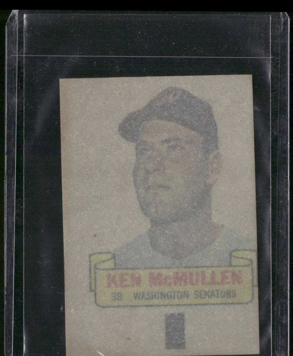 1966 Topps #NNO Ken McMullen Rub-Offs