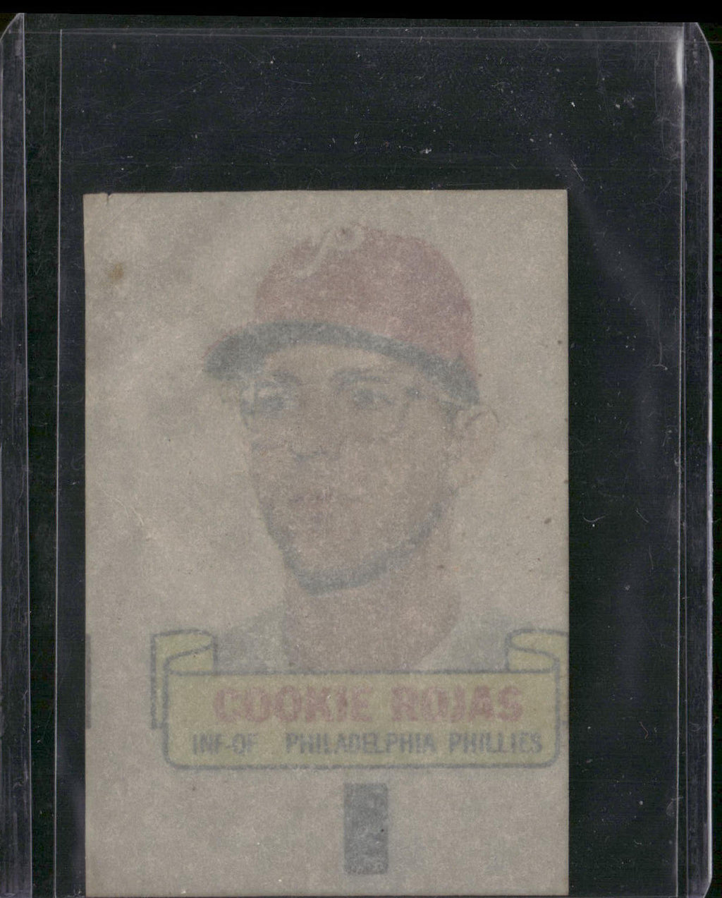 1966 Topps #NNO Cookie Rojas Rub-Offs