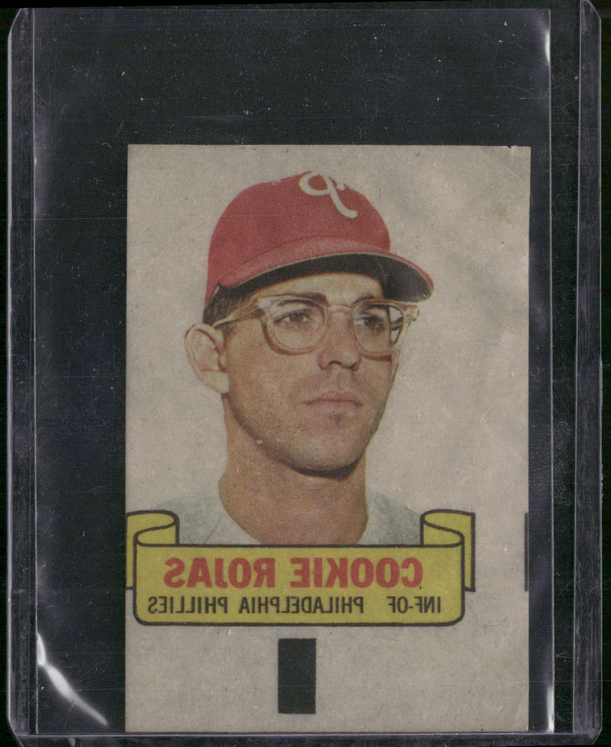 1966 Topps #NNO Cookie Rojas Rub-Offs