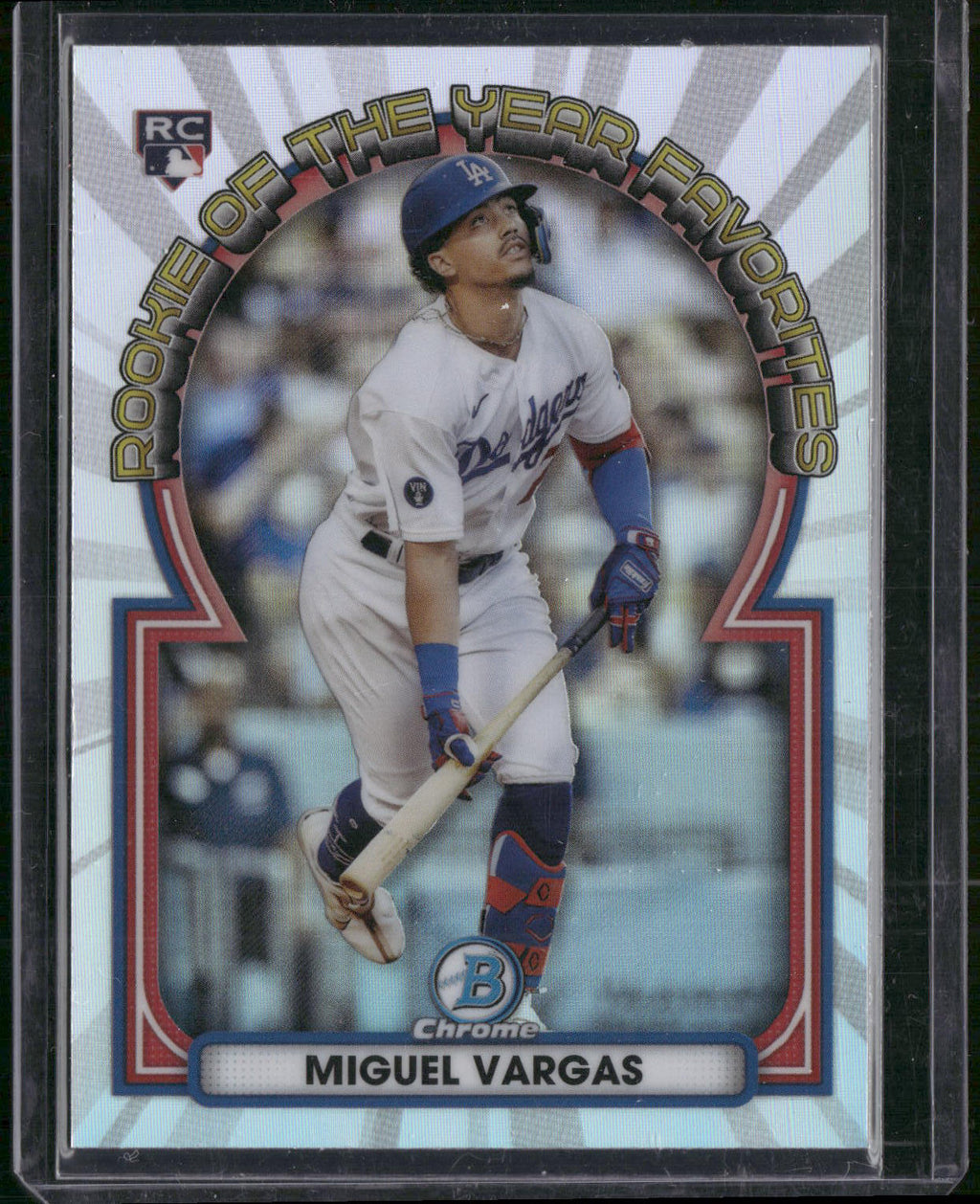 2023 Bowman #ROYF-12 Miguel Vargas Rookie of the Year Favorites