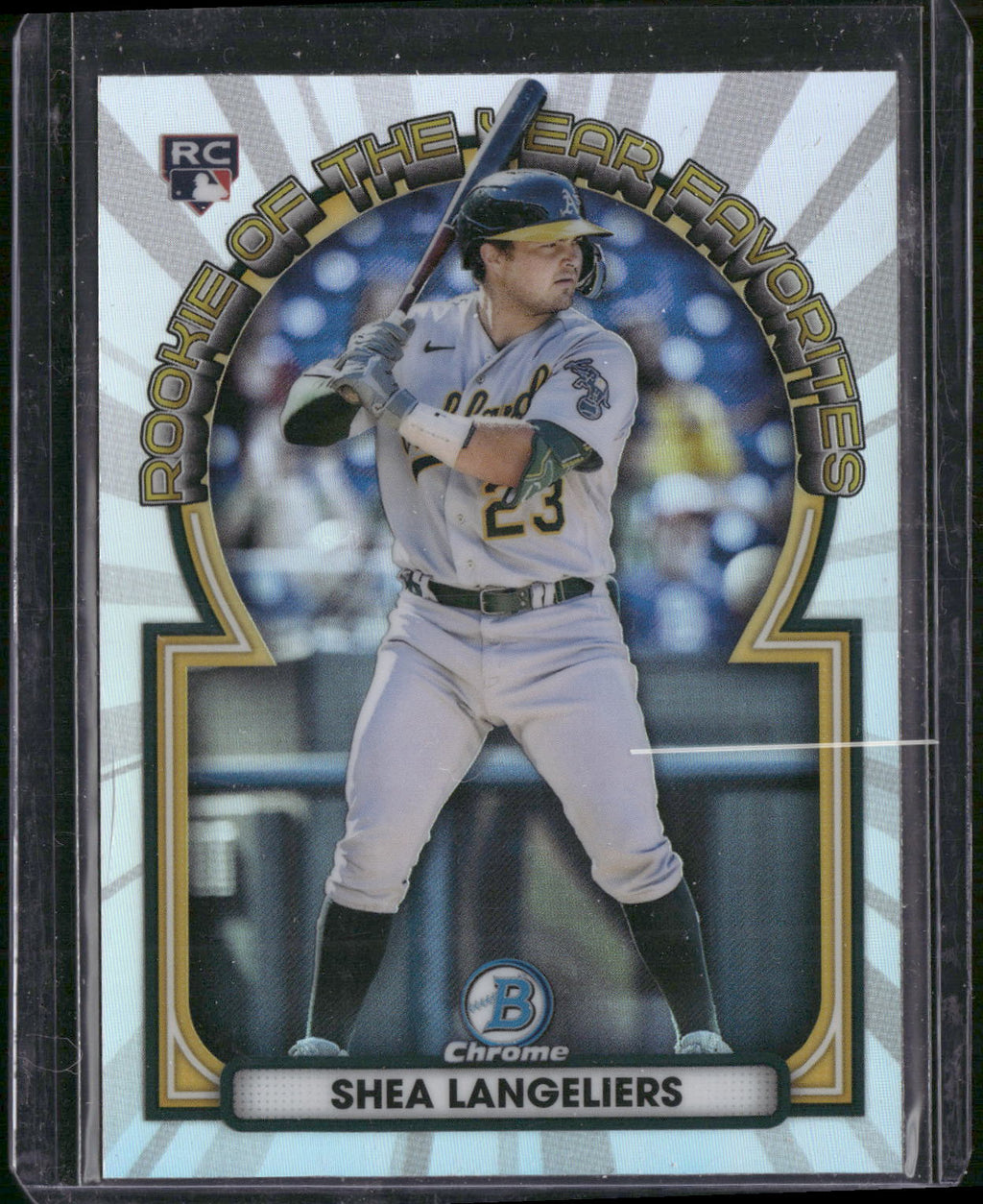 2023 Bowman #ROYF-10 Shea Langeliers Rookie of the Year Favorites