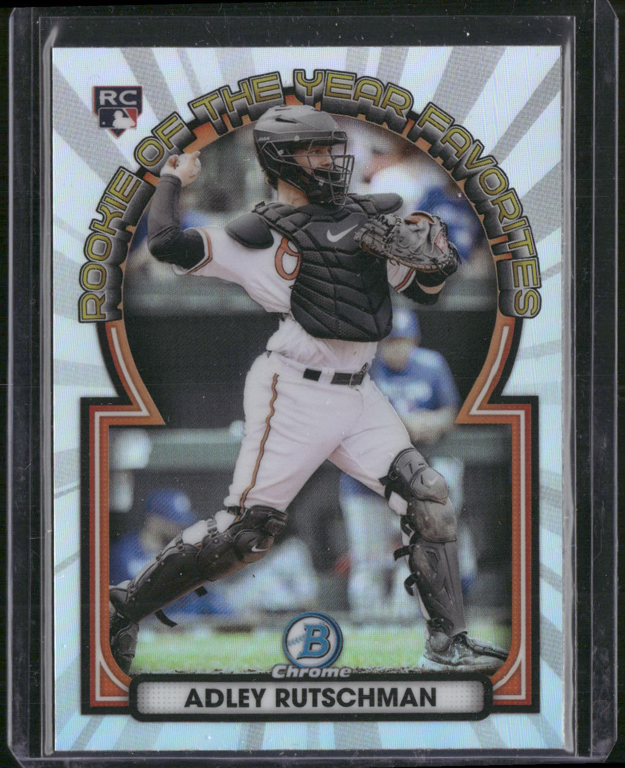 2023 Bowman #ROYF-4 Adley Rutschman Rookie of the Year Favorites