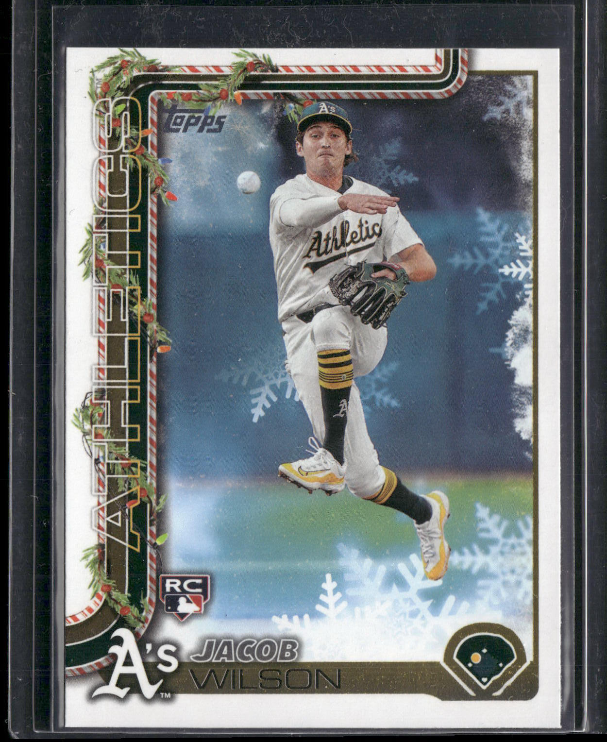 2025 Topps Holiday #H4 Jacob Wilson