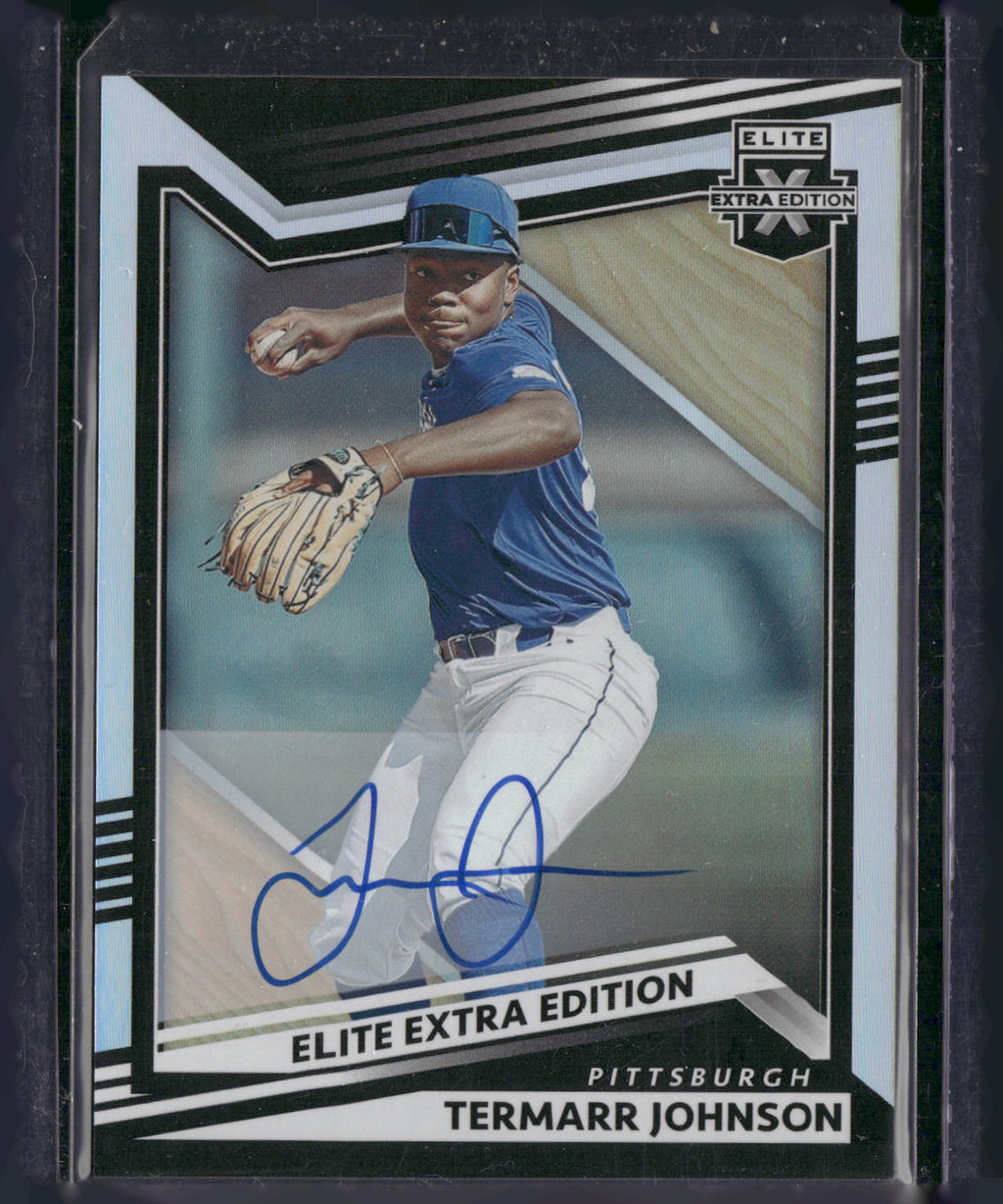 2022 Panini Elite Extra Edition #4 Termarr Johnson Signatures