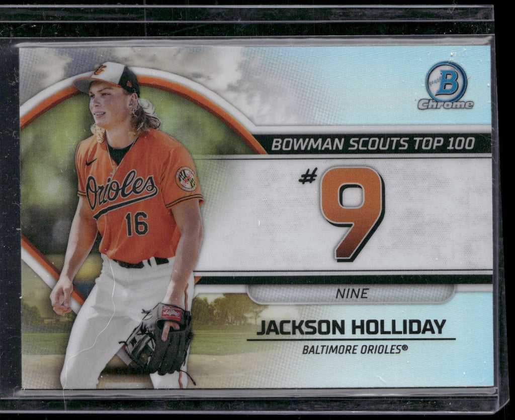 2023 Bowman #BTP-9 Jackson Holliday Bowman Scouts Top 100