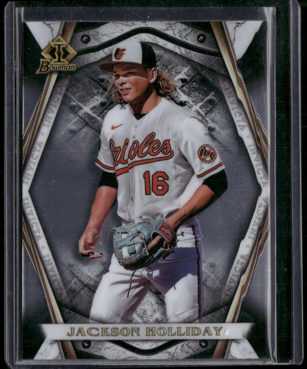 2022 Bowman Draft #BI-1 Jackson Holliday Bowman Invicta
