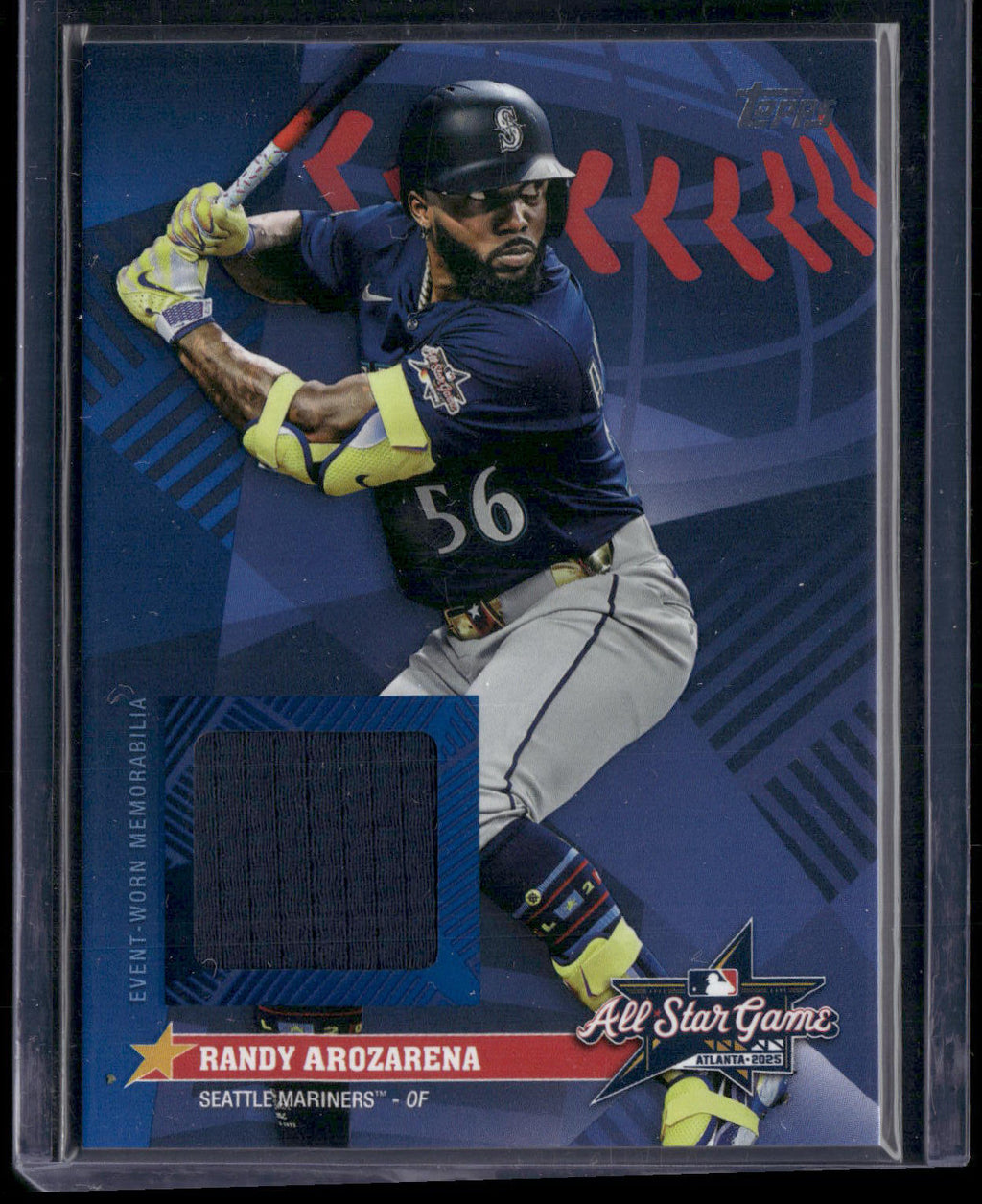2025 Topps Update #AS-ARO Randy Arozarena All-Star Stitches