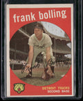 1959 Topps #280b Frank Bolling : Gray/darker back
